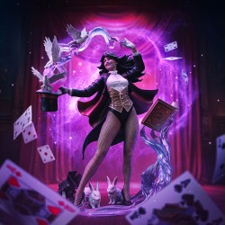 DC Comics Art Scale Statue 1/10 Zatanna 27 cm