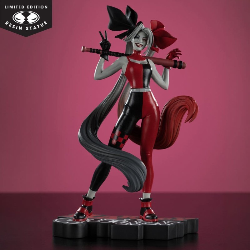 DC Direct Harley Quinn: Red, White & Black Statue 1/10 Harley Quinn by Alex Garner 21 cm