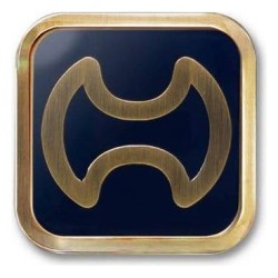 Final Fantasy XIV badge de job Icon Warrior