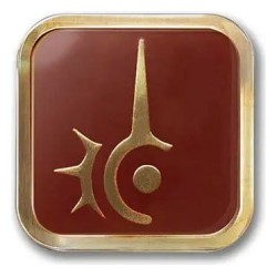 Final Fantasy XIV badge de job Icon Red Mage