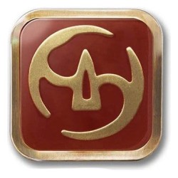 Final Fantasy XIV badge de job Icon Samurai