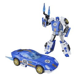 Transformers x Hot Wheels Collaborative Deluxe Class figurine El Segundo Coupe 13 cm