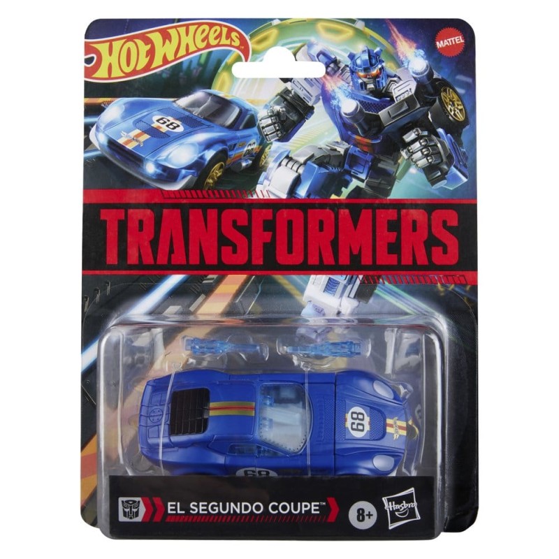 Transformers x Hot Wheels Collaborative Deluxe Class figurine El Segundo Coupe 13 cm