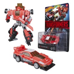 Transformers x Hot Wheels Collaborative Deluxe Class figurine GT-Scorcher 13 cm