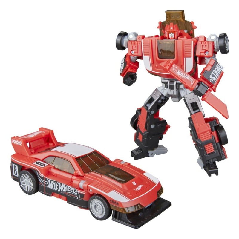 Transformers x Hot Wheels Collaborative Deluxe Class figurine GT-Scorcher 13 cm