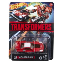 Transformers x Hot Wheels Collaborative Deluxe Class figurine GT-Scorcher 13 cm
