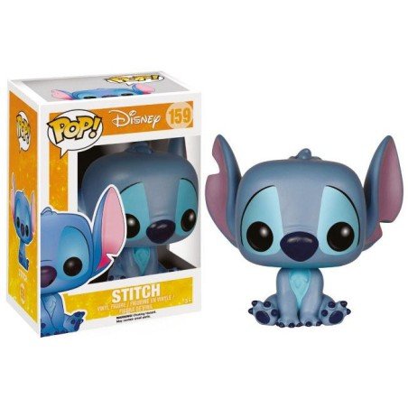 Disney Lilo en Stitch figuur Funko POP! Film Vinyl Stitch (zittend) 9 cm | 849803065553