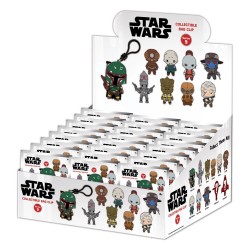 Star Wars Most Wanted Bounty Hunters 3D porte-clés en PVC série 1 présentoir (24)
