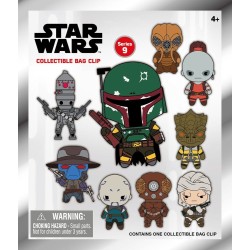Star Wars Most Wanted Bounty Hunters 3D porte-clés en PVC série 1 présentoir (24)