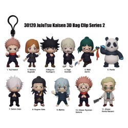 Jujutsu Kaisen 3D porte-clés en PVC série 2 présentoir (24)