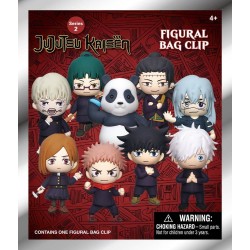 Jujutsu Kaisen 3D porte-clés en PVC série 2 présentoir (24)