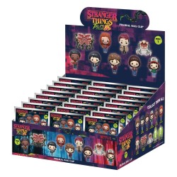 Stranger Things Tales of '85 3D porte-clés en PVC série 1 présentoir (24)