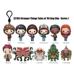 Stranger Things Tales of '85 3D porte-clés en PVC série 1 présentoir (24)