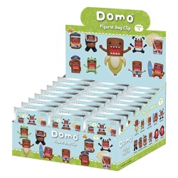 Domo-kun 3D PVC Bag Clips Series 1 Display (24)
