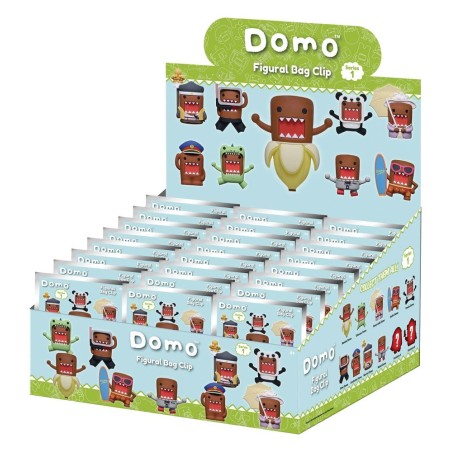 Domo-kun 3D porte-clés en PVC série 1 présentoir (24)