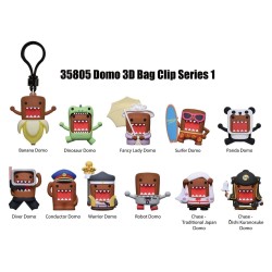 Domo-kun 3D PVC Bag Clips Series 1 Display (24)