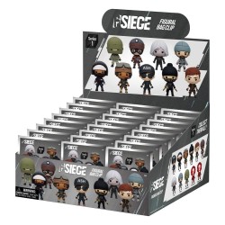 Six Siege 3D porte-clés en PVC série 1 présentoir (24)