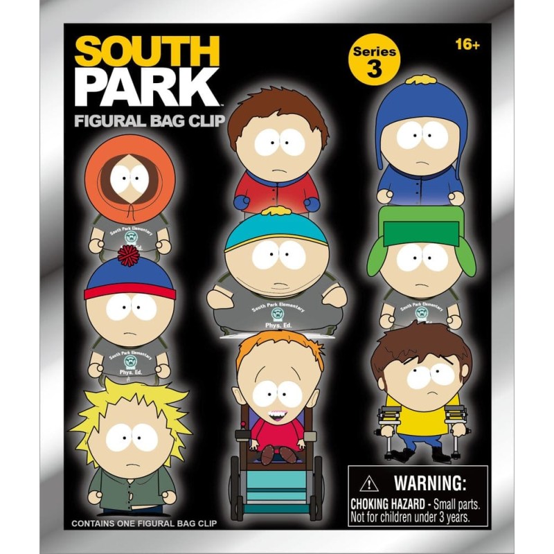 South Park 3D porte-clés en PVC série 3 présentoir (24)