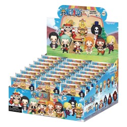 One Piece 3D porte-clés en PVC série 2 présentoir (24)