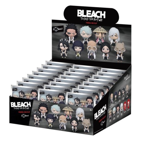 Bleach Thousand-Year Blood War 3D porte-clés en PVC série 2 présentoir (24)