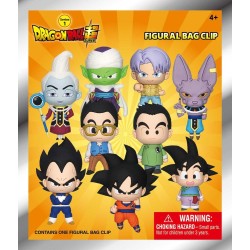 Dragon Ball Super 3D porte-clés en PVC série 1 présentoir (24)