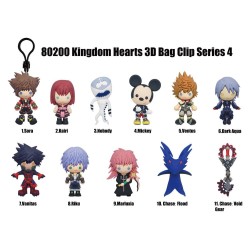 Kingdom Hearts 3D porte-clés en PVC série 4 présentoir (24)