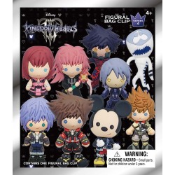 Kingdom Hearts 3D porte-clés en PVC série 4 présentoir (24)