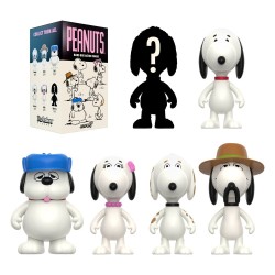 Peanuts ReAction figurines Snoopy's Siblings Wave 10 Blind Box 10 cm présentoir (12)