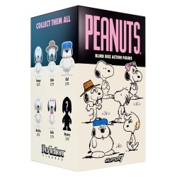 Peanuts ReAction Action Figures Snoopy's Siblings Wave 10 Blind Box 10 cm Display (12)