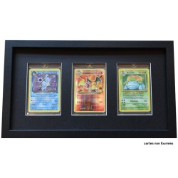 Evoretro - Magnetic Wooden Frame for 3 Standard Cards