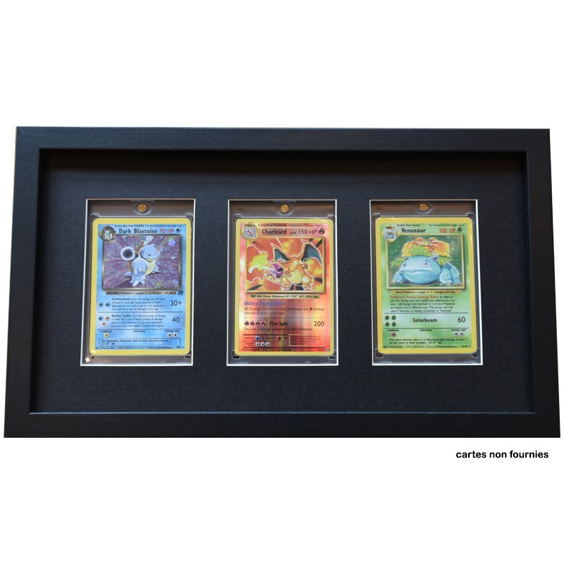 Evoretro - Magnetic Wooden Frame for 3 Standard Cards