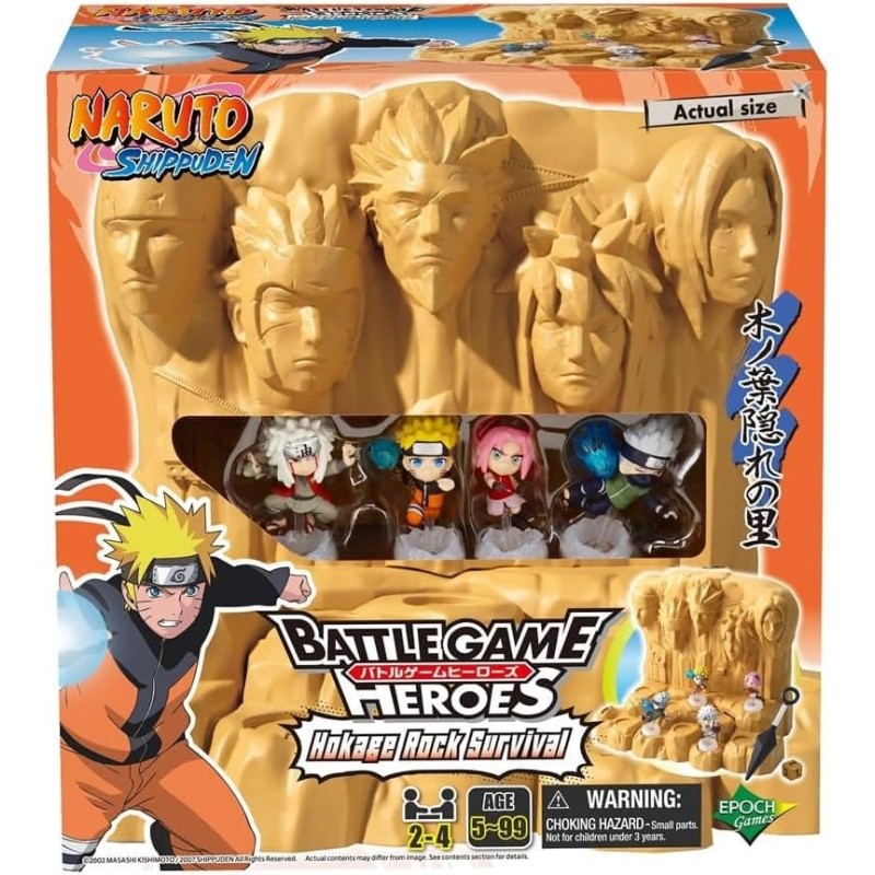 Naruto jeu Hokage Rock Survival