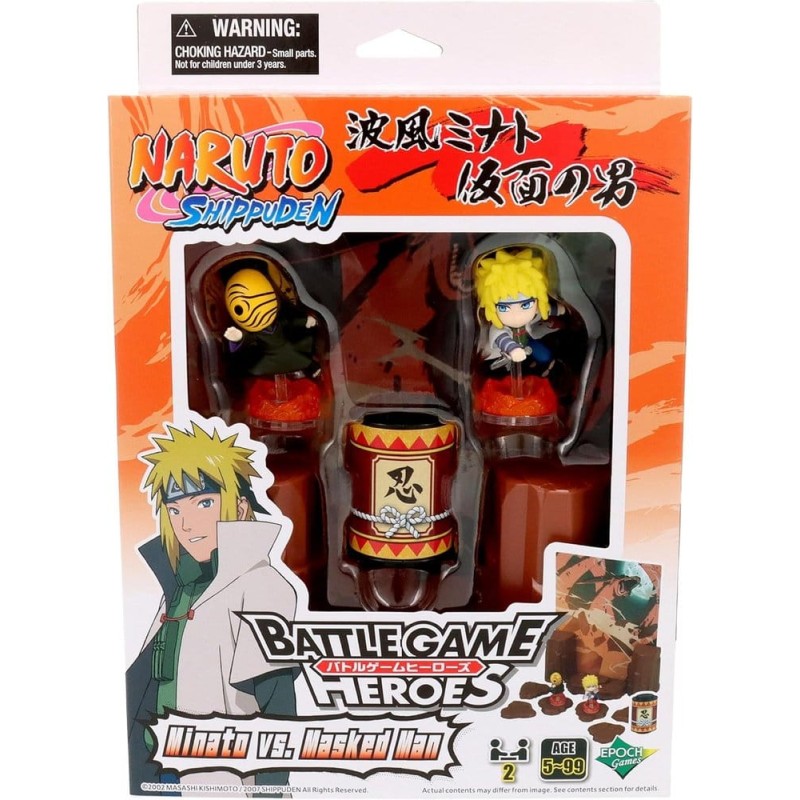 Naruto game Minato vs. Masked Man