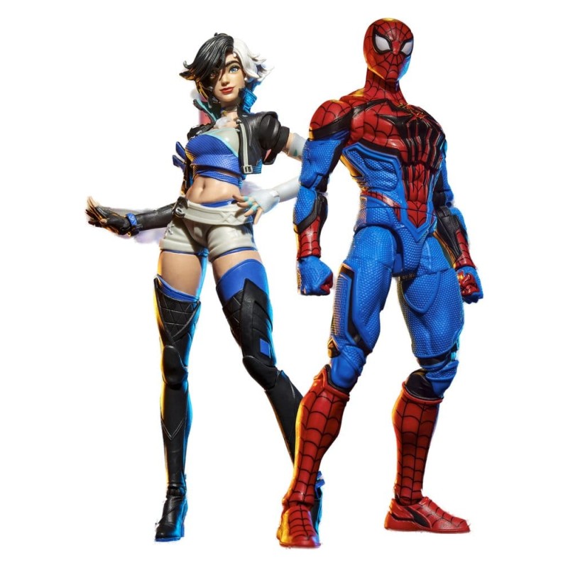 Marvel Rivals Marvel Legends pack 2 figurines Spider-Man & Luna Snow 15 cm