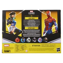 Marvel Rivals Marvel Legends pack 2 figurines Spider-Man & Luna Snow 15 cm