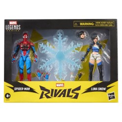 Marvel Rivals Marvel Legends pack 2 figurines Spider-Man & Luna Snow 15 cm