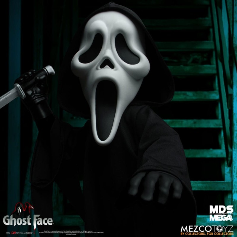 Ghost Face poupée MDS Mega Scale Ghost Face 38 cm