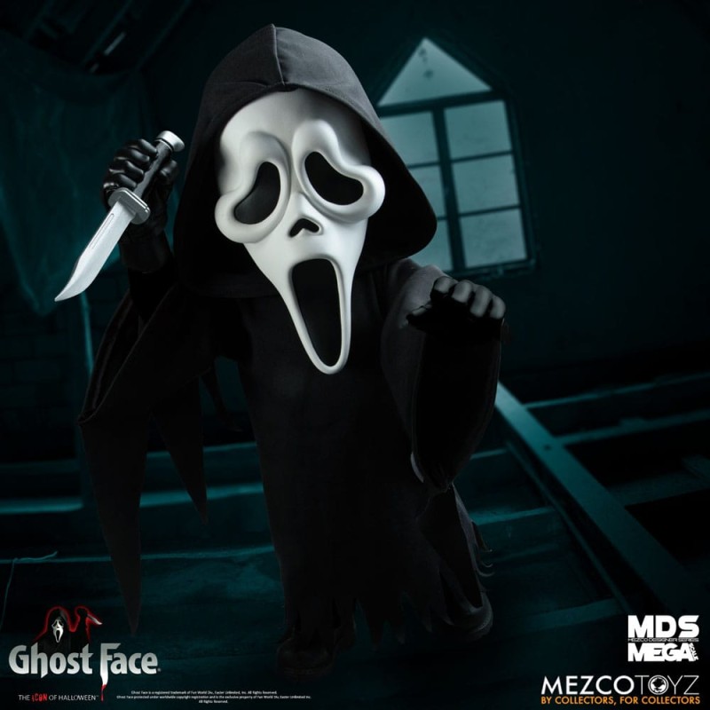 Ghost Face poupée MDS Mega Scale Ghost Face 38 cm