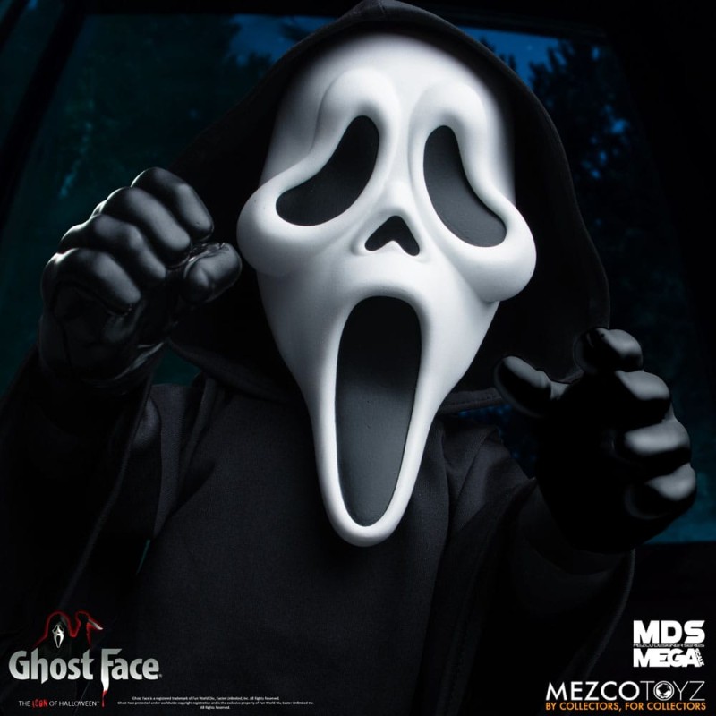 Ghost Face poupée MDS Mega Scale Ghost Face 38 cm