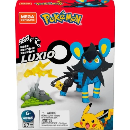 licence : Pokémon produit : Luxio marque : Mega Construx Mattel à partir de 7ans