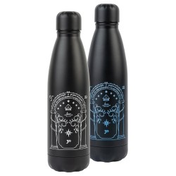Le Seigneur des Anneaux Bouteille en Métal Thermoréactive Porte de la Moria 750 ml
