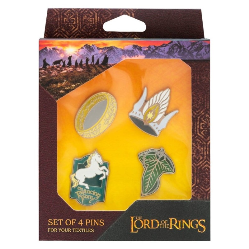 Le Seigneur des anneaux Pins Set de 4