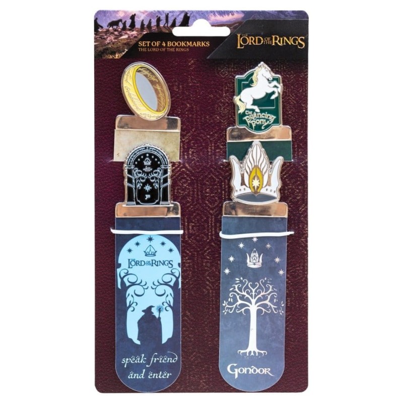 Le Seigneur des anneaux Marque-pages Set de 4