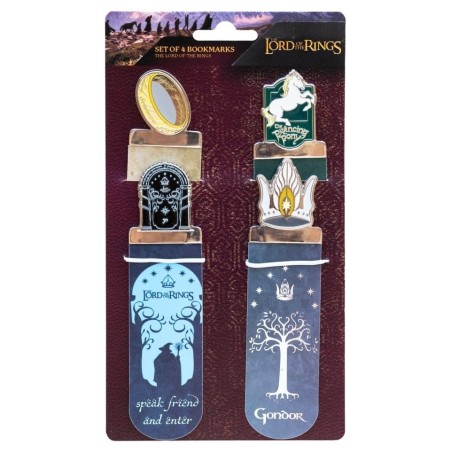 Le Seigneur des anneaux Marque-pages Set de 4