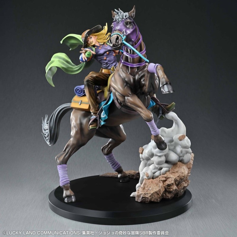 JoJo's Bizarre Adventure: Steel Ball Run Figure Gyro Zeppeli & Valkyrie 31 cm