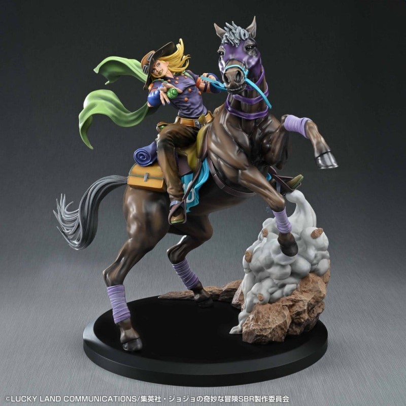 JoJo's Bizarre Adventure: Steel Ball Run Figure Gyro Zeppeli & Valkyrie 31 cm