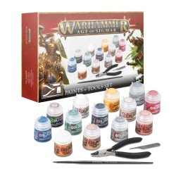 Warhammer Age Of Sigmar - Set Peintures + Outils