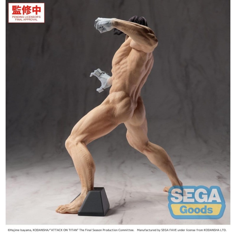 Attack on Titan figurine PVC GigantiX Eren Yeager Attack Titan Ver. 25 cm