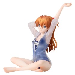 Rebuild of Evangelion Yumemirize figurine PVC Asuka Shikinami Langley School Swimsuit Ver. 16 cm
