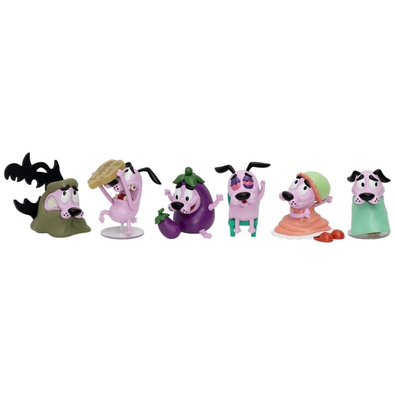 Courage the Cowardly Dog Mini Egg Attack Blind Box Figures Assortment 8 cm (6)